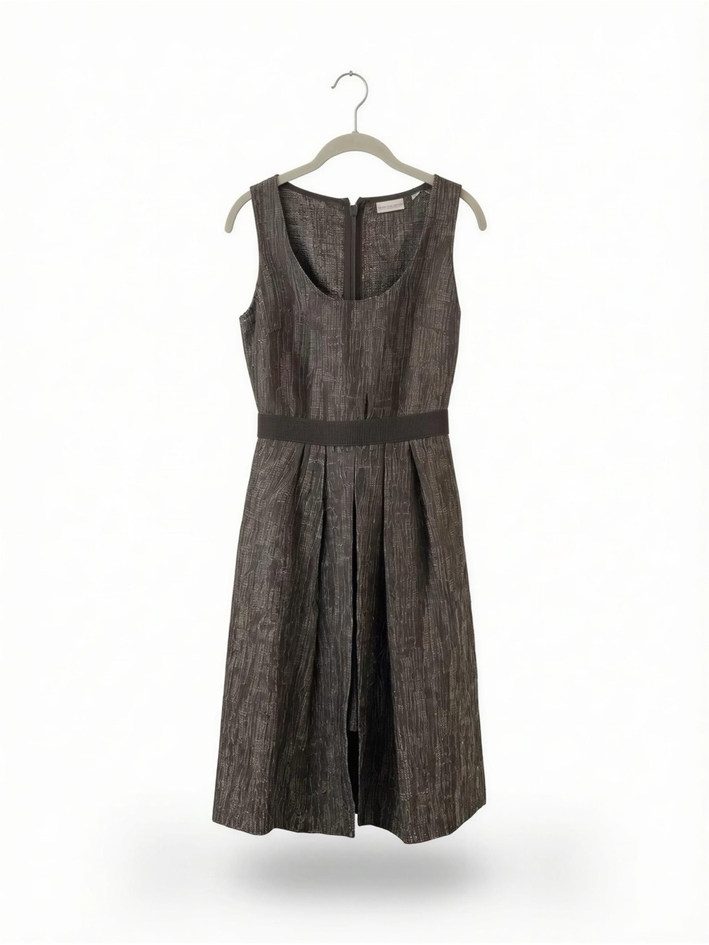 Women's Sleeveless A-Line Dress in Charcoal NWT Size XS